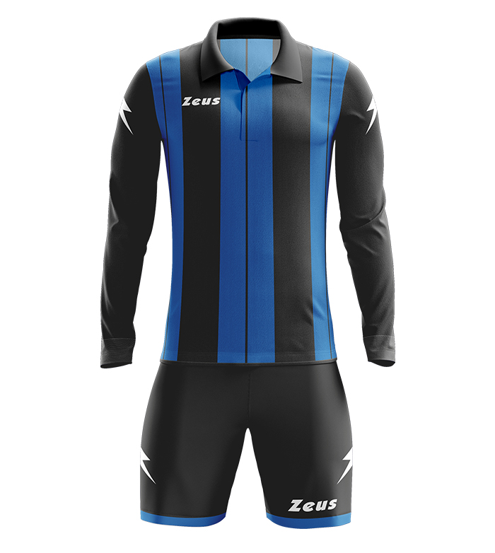 Set antrenament fotbal Pitagora Zeus negru albastru roial