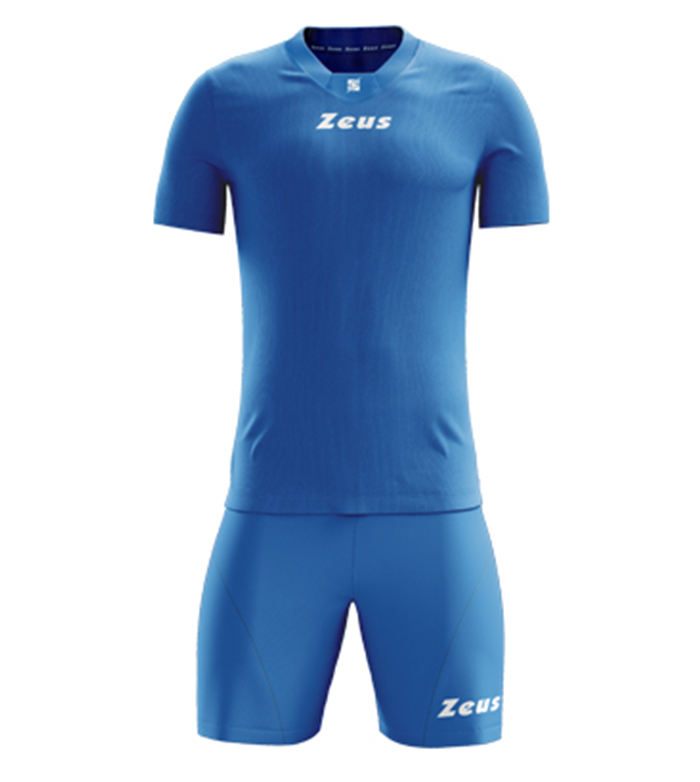 Kit fotbal Promo Zeus albastru roial