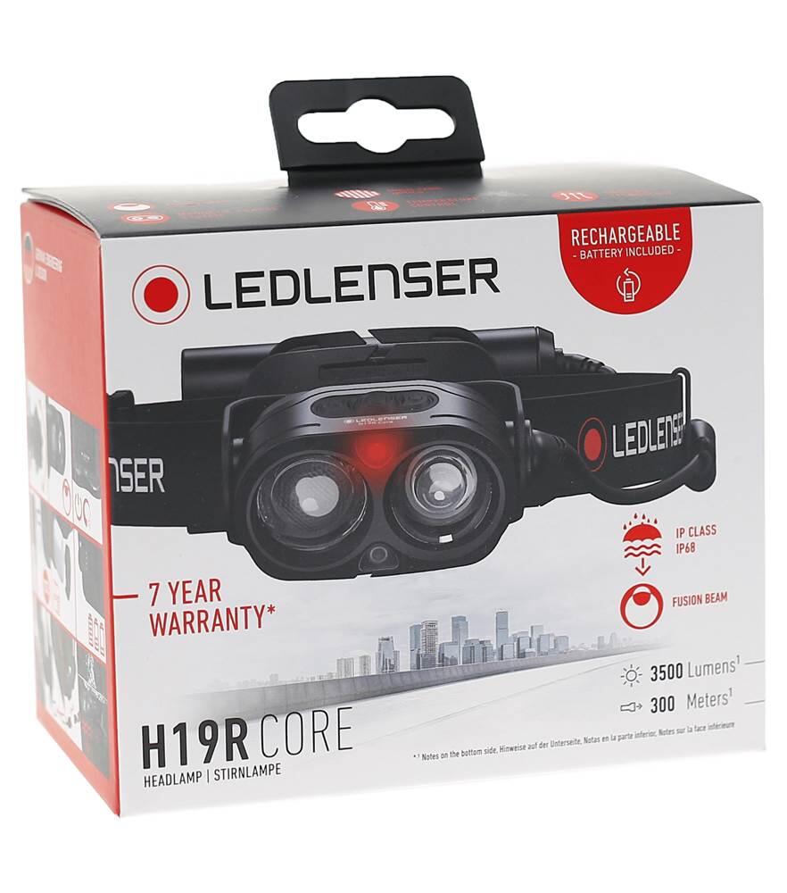 LANTERNA H19R CORE negru 3500LM+CABLU USB+ACUM LEDLENSER