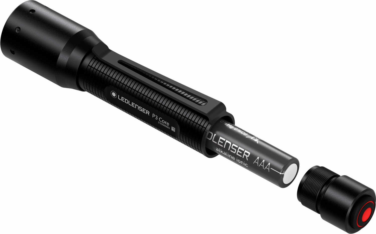 LANTERNA P3 CORE negru 90LM+1AAA LEDLENSER