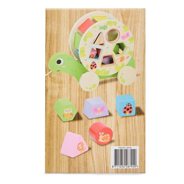 lemn Games Shape Turtle Ch52 multicolor