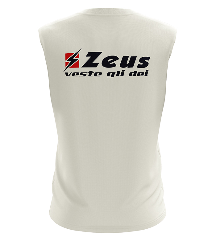 MAGLIA CLIZIA SMANICATA Zeus alb