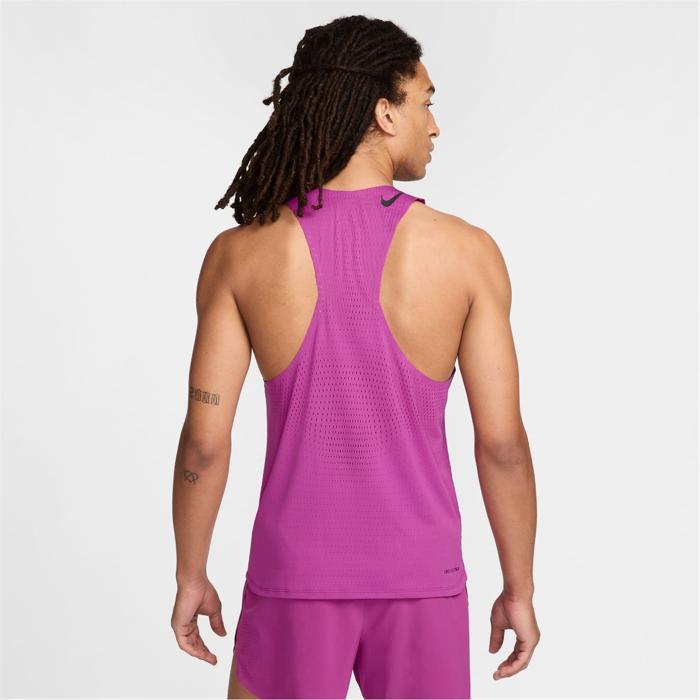 Maiou alergare Nike AeroSwift Dri-FIT ADV pentru Barbati hot fucsia