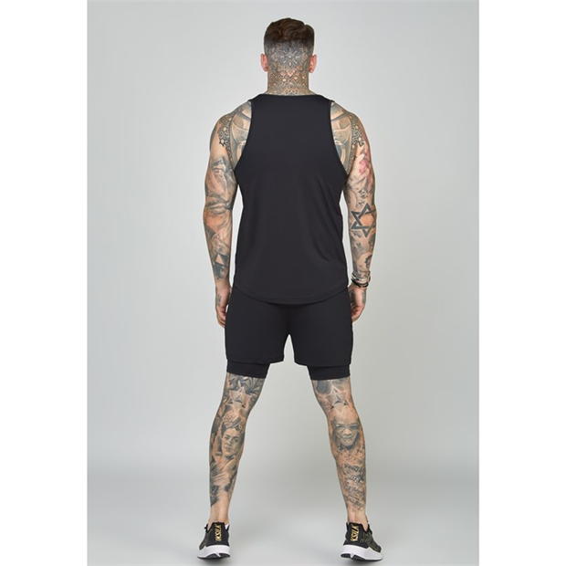 Maiouri SikSilk Musc F pentru barbati negru