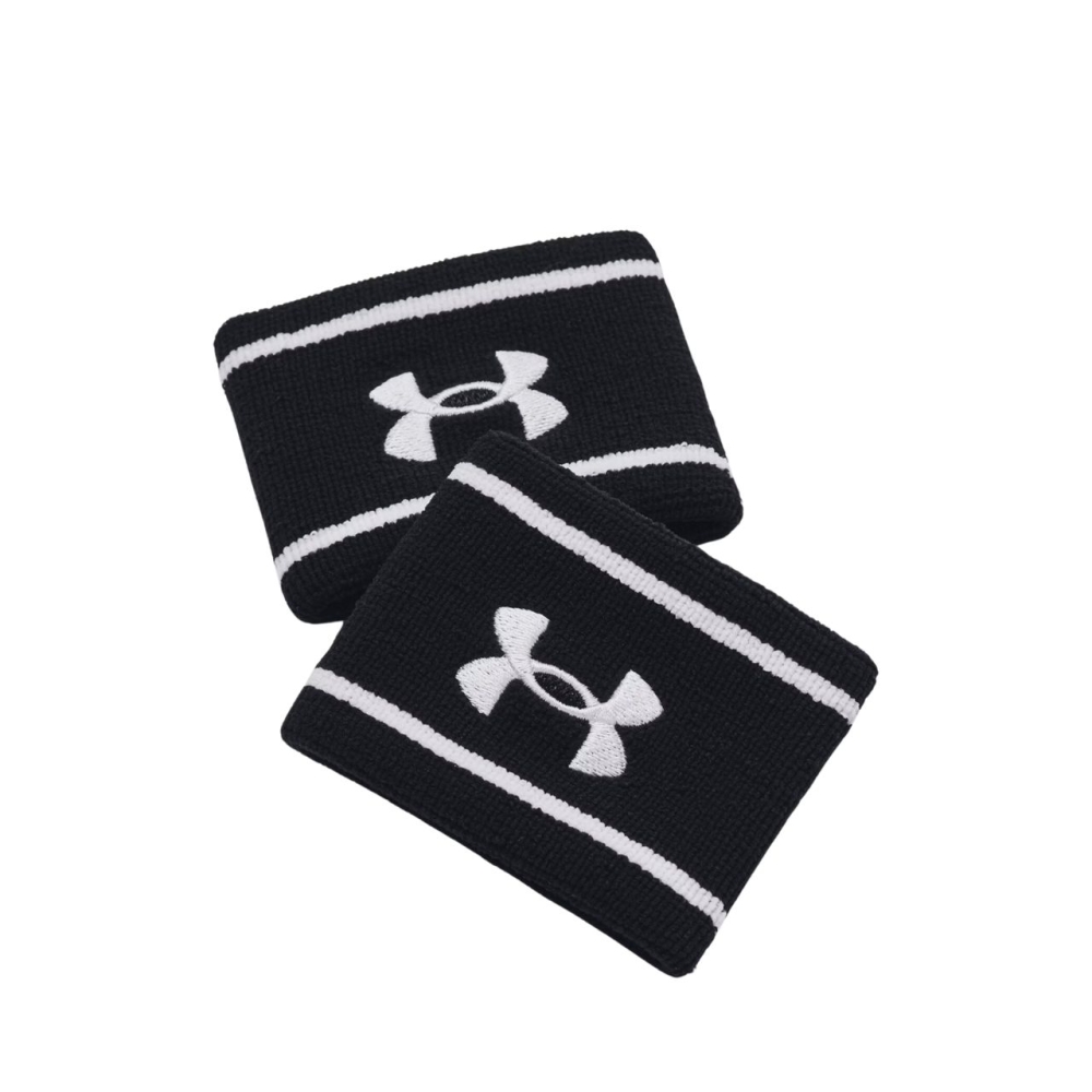 Mansete Set Under Armour cu dungi Performance Terry WB 2 . negru 1373119 001