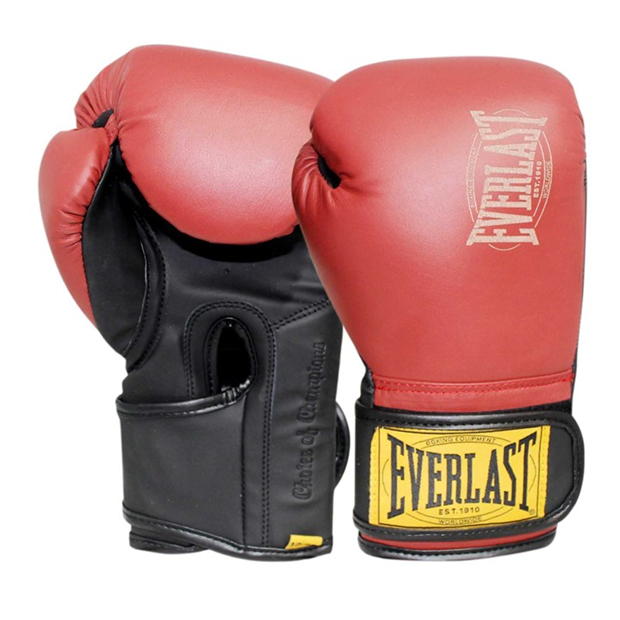 Manusi de box Everlast 1910 Advance rosu negru