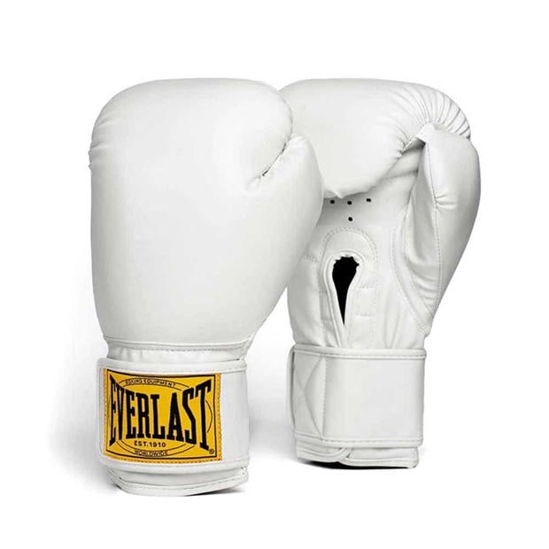 Manusi de box Everlast 1910 clasic alb