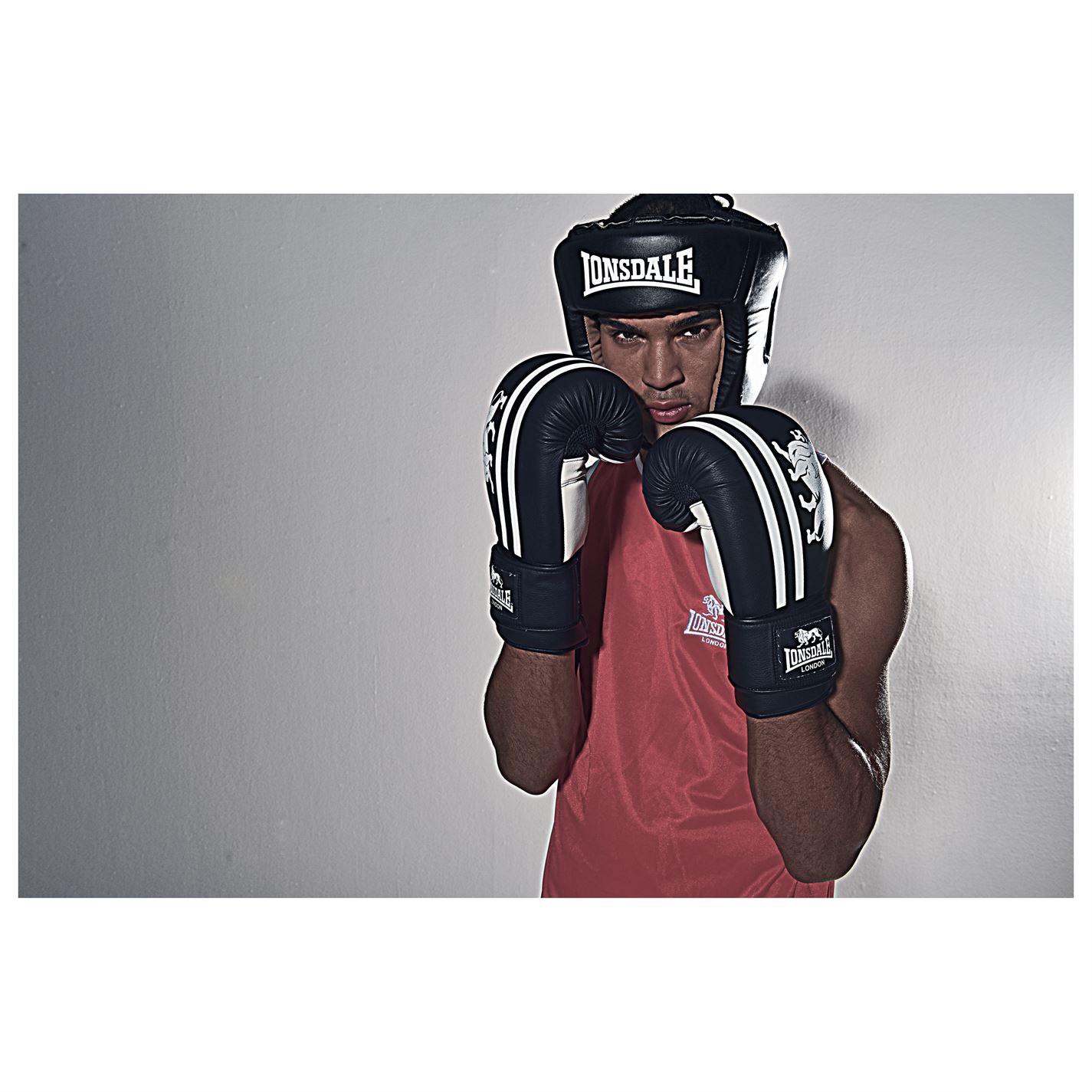 Manusi de box Lonsdale Contender Boxing negru