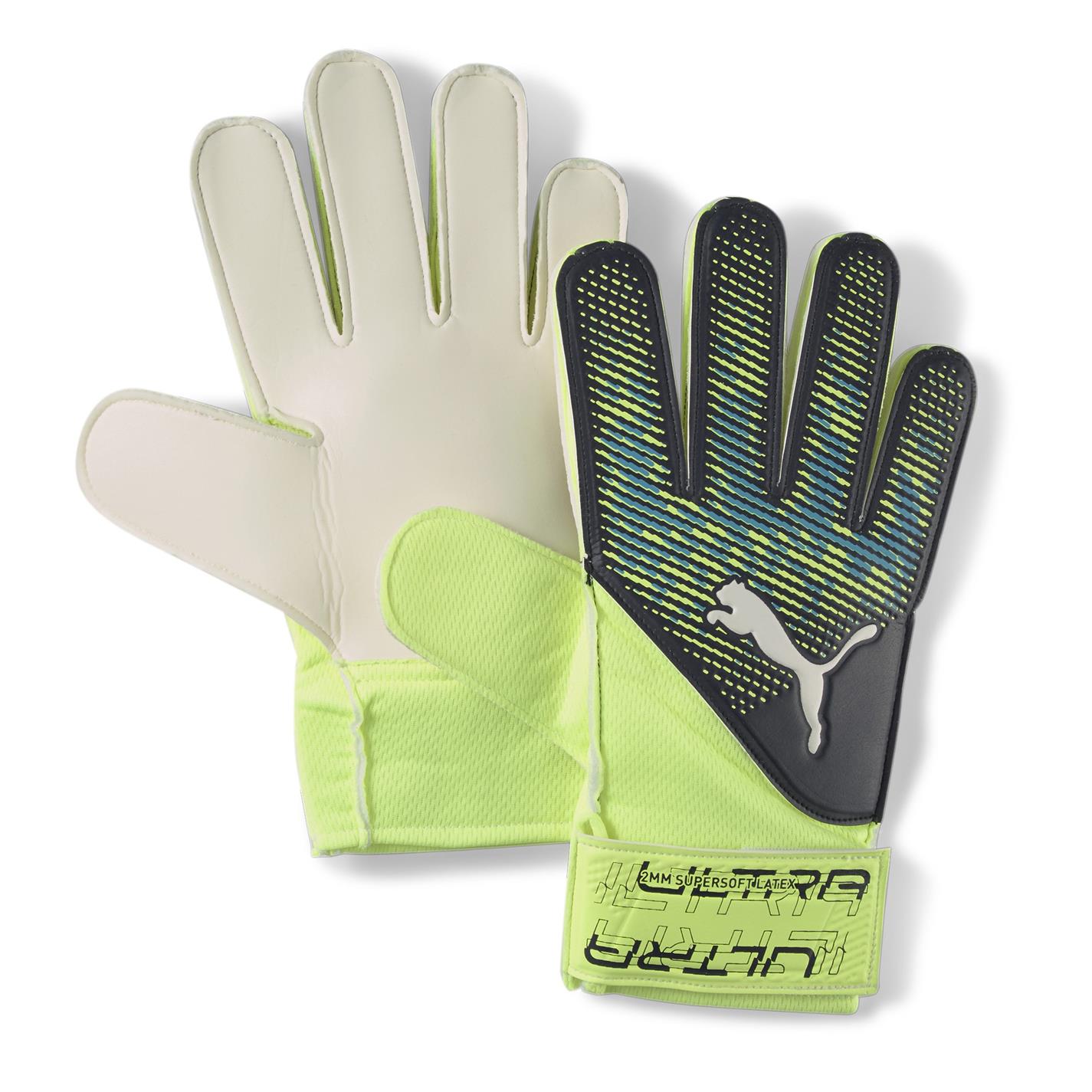 Manusi de Portar Puma Ultra Grip verde lime negru