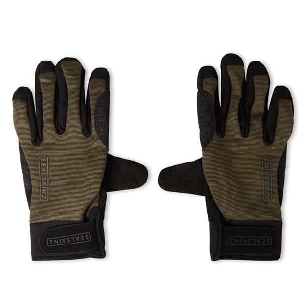 Manusi Sealskinz impermeabil All Weather oliv