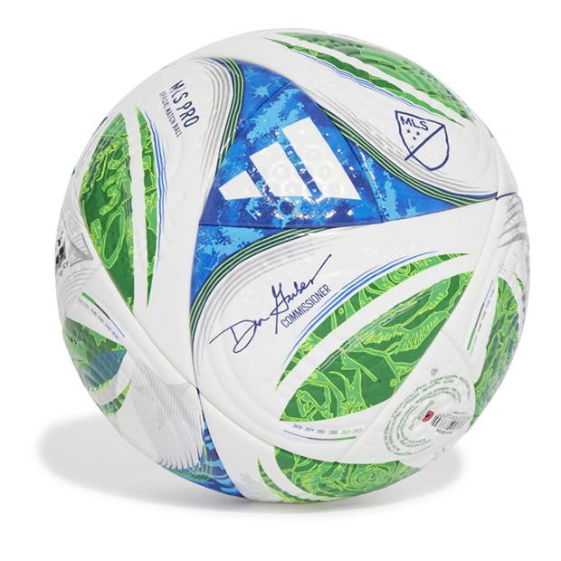 Minge fotbal adidas MLS Pro 2025 pentru adulti alb verde