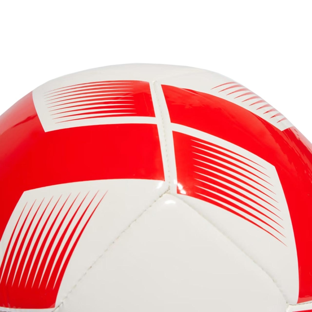 Minge fotbal Adidas Starlancer Club Ball alb and rosu IA0974