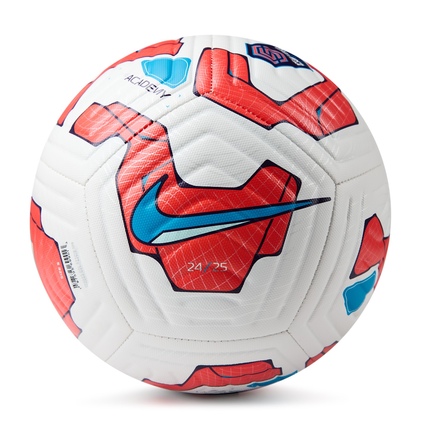 Minge fotbal Nike Super League Academy 2024 2025 pentru femei wsl alb rosu