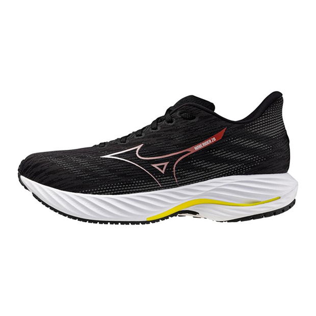 Mizuno Wave Rider 28 negru alb evn prm