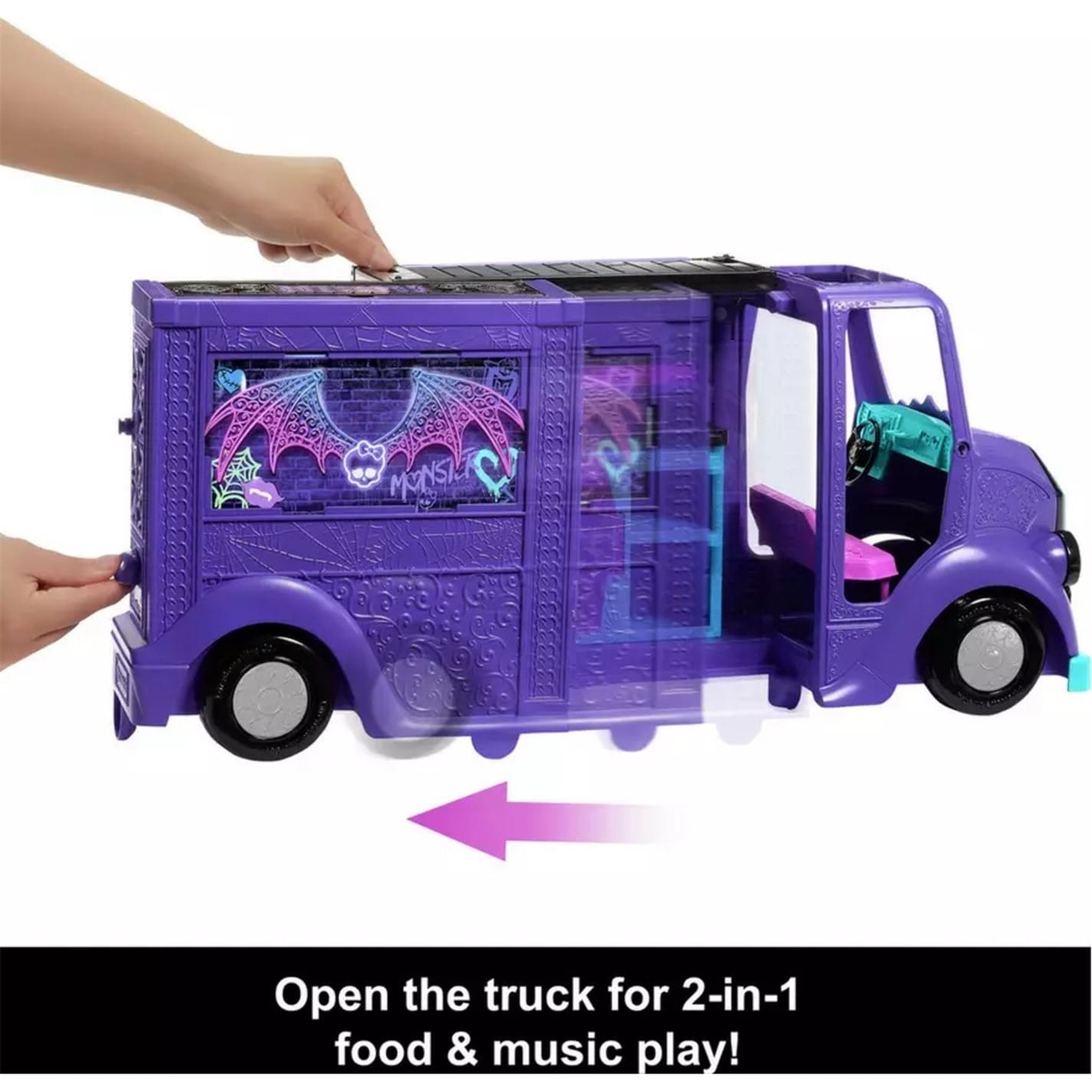 Monster High High Fangtastic Rockin Food Truck Playset