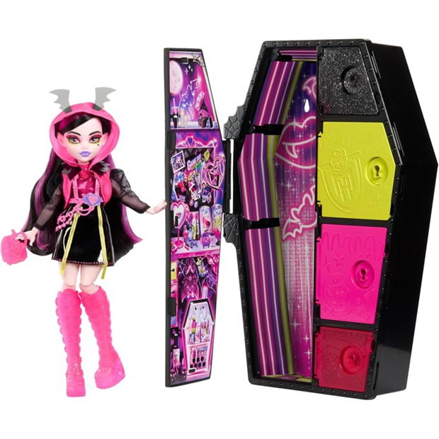 Monster High HIGH SKULLTIMATE SECRETS -NEON FRIGHTS DRACULAURA