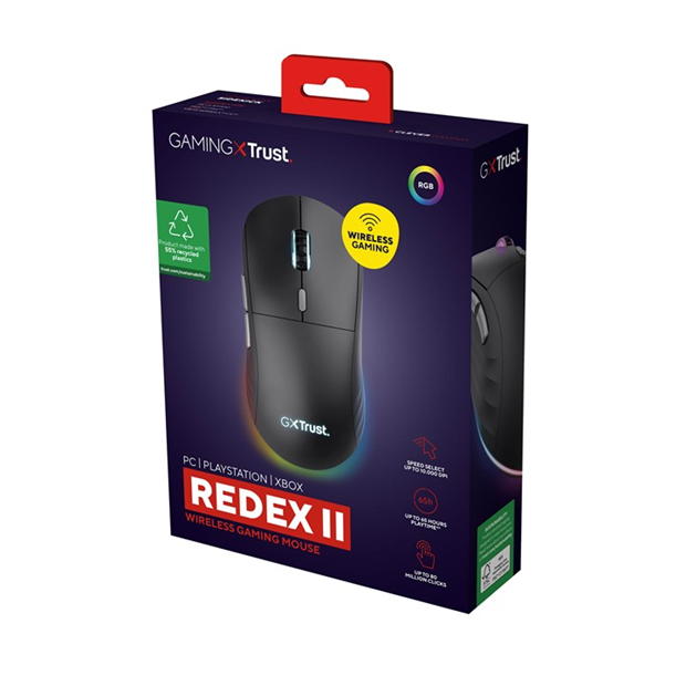 Trust GXT 926 Redex II Wireless Mouse multicolor