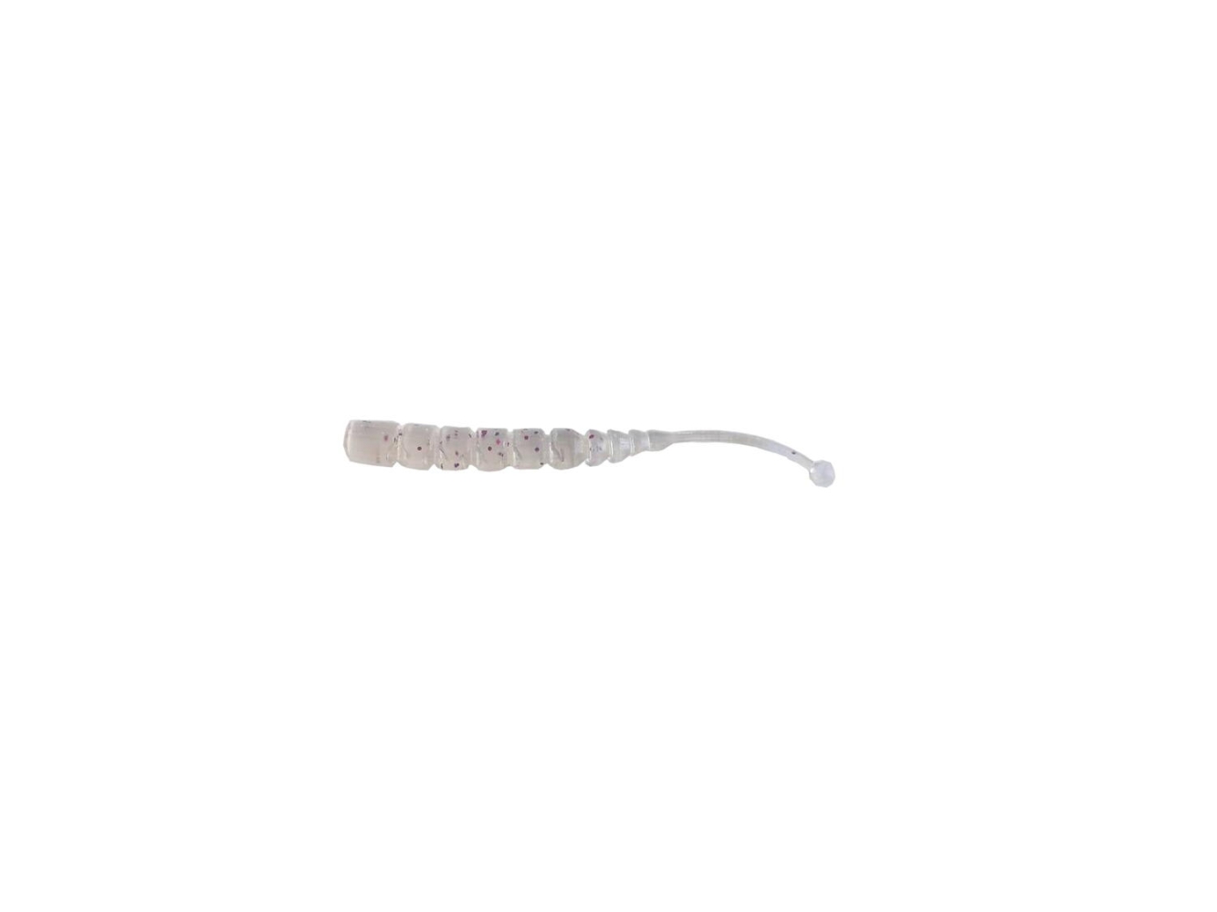 NALUCA AJI BALL TAIL 5CM CLEAR mov GLITTER 12BUC PL MUSTAD