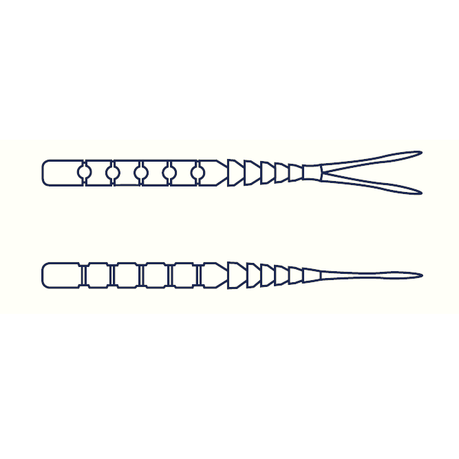 NALUCA AJI MICRO PILO 5CM UV CLEAR roz MUSTAD