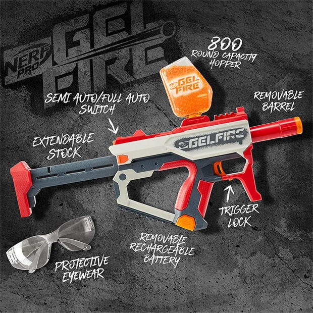 Nerf Nerf Gelfire Mythic multicolor format and universal