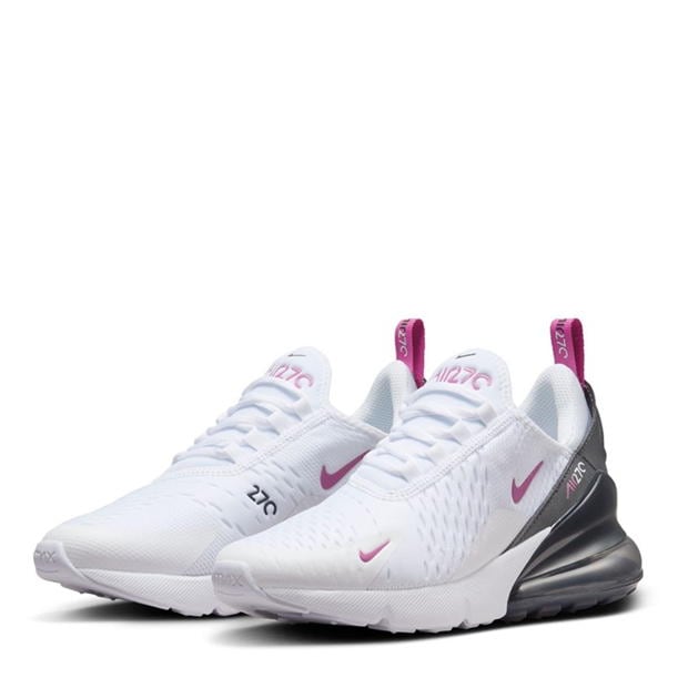 Nike Air Max 270 Big Shoes pentru Copii alb hotfuchia