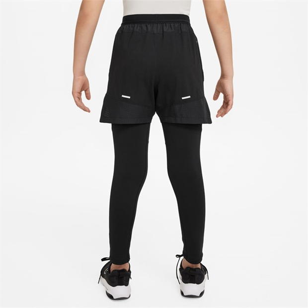 Nike B NP DF TIGHT W copii negru alb