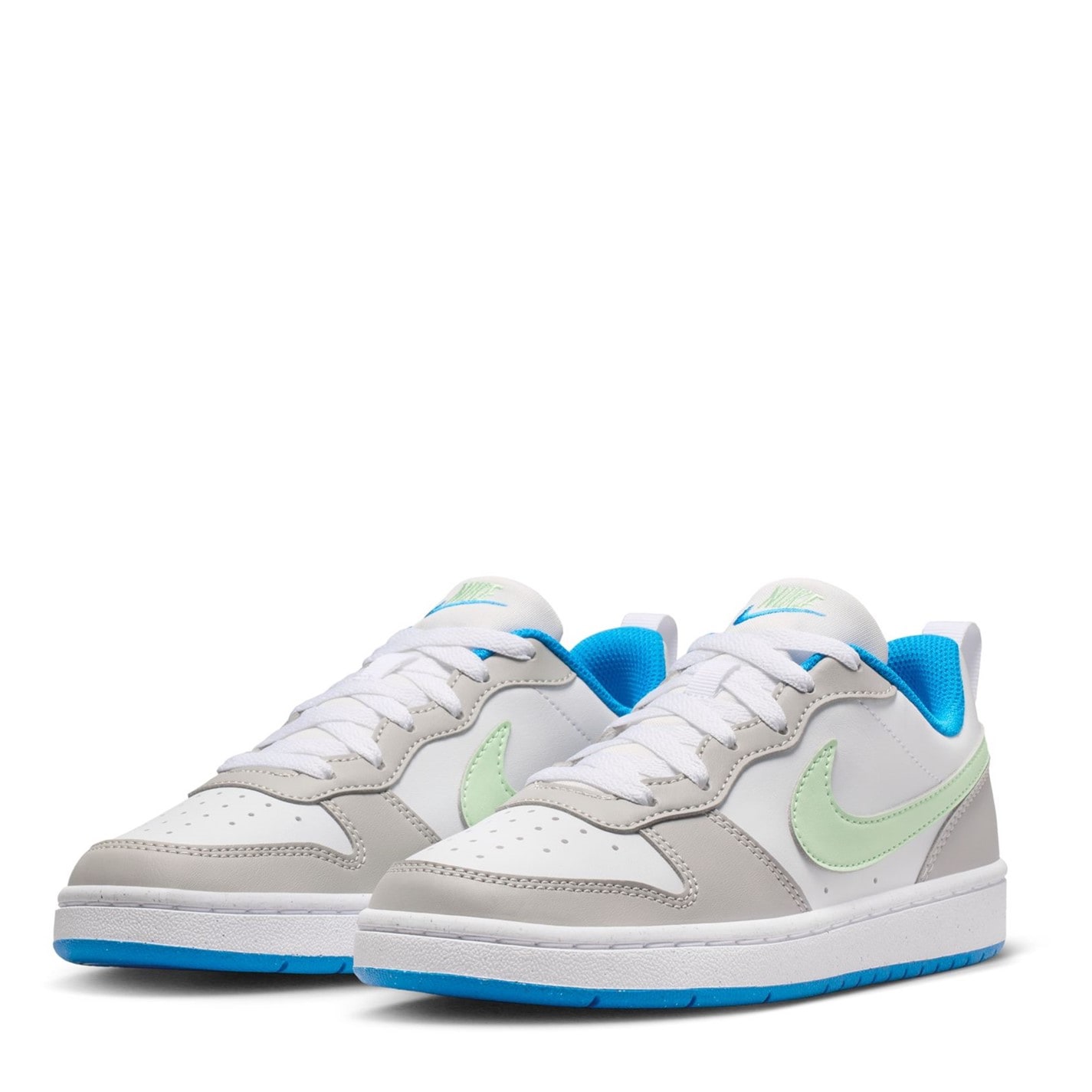 Nike Court Borough Low Recraft bleumarin verde