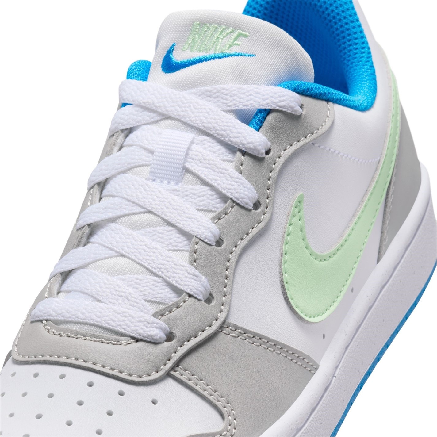 Nike Court Borough Low Recraft bleumarin verde