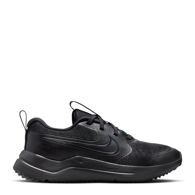 Nike Cosmic Runner Juniors triple negru