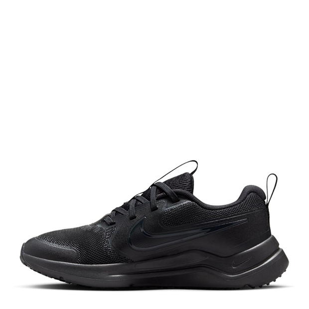 Nike Cosmic Runner Juniors triple negru