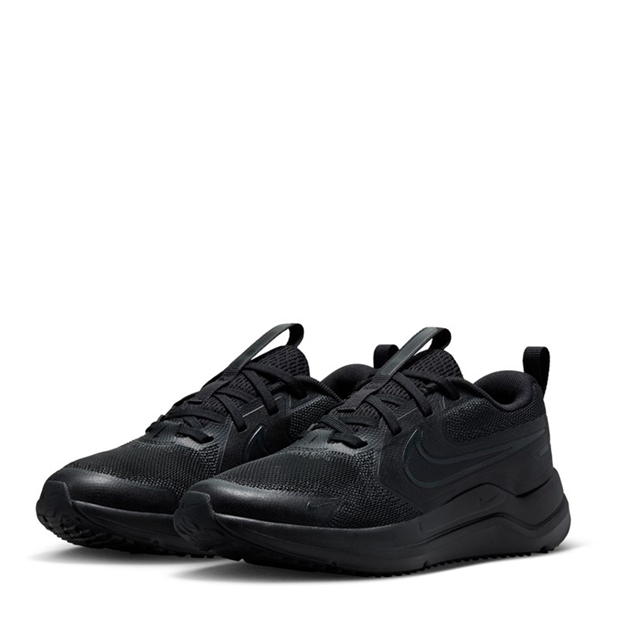 Nike Cosmic Runner Juniors triple negru