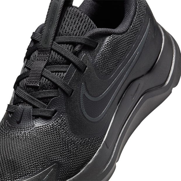 Nike Cosmic Runner Juniors triple negru