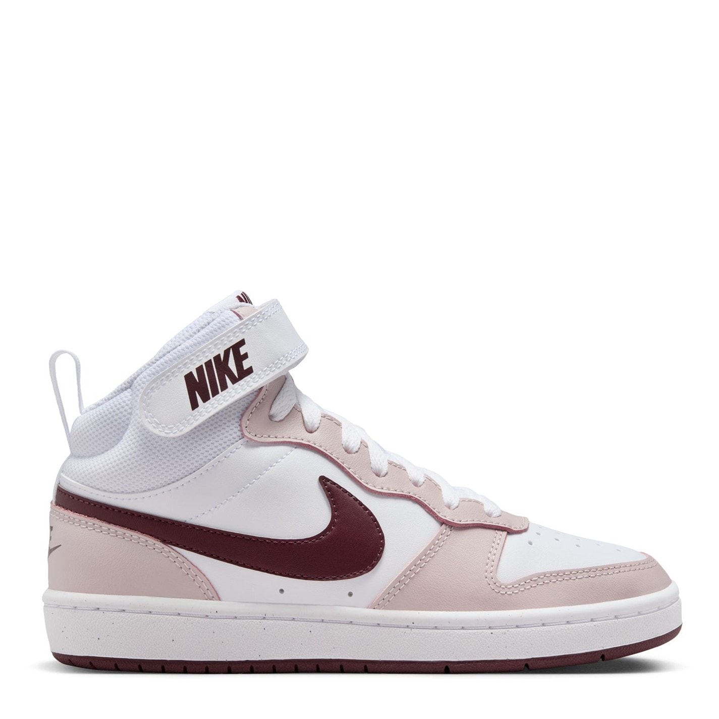 Nike Court Borough Mid 2 Big Shoes pentru Copii alb mov