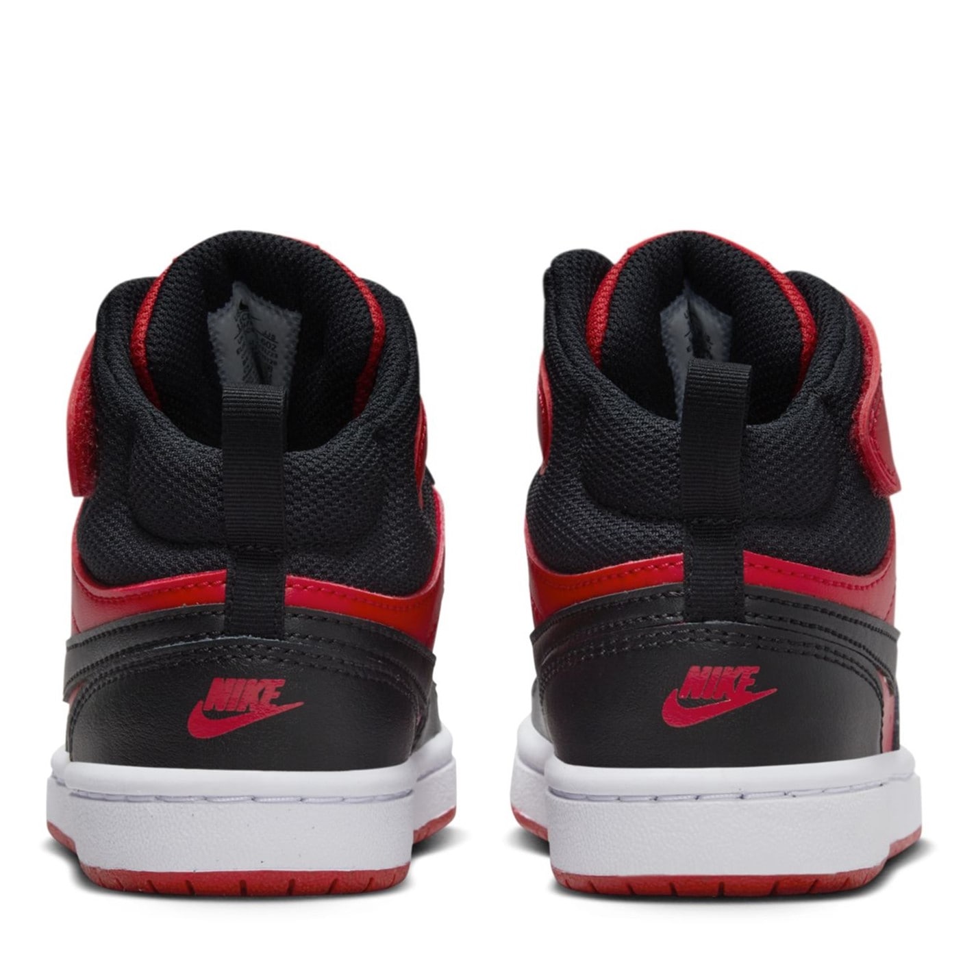 Nike Court Borough Mid 2 Little Shoe pentru Copii rosu negru