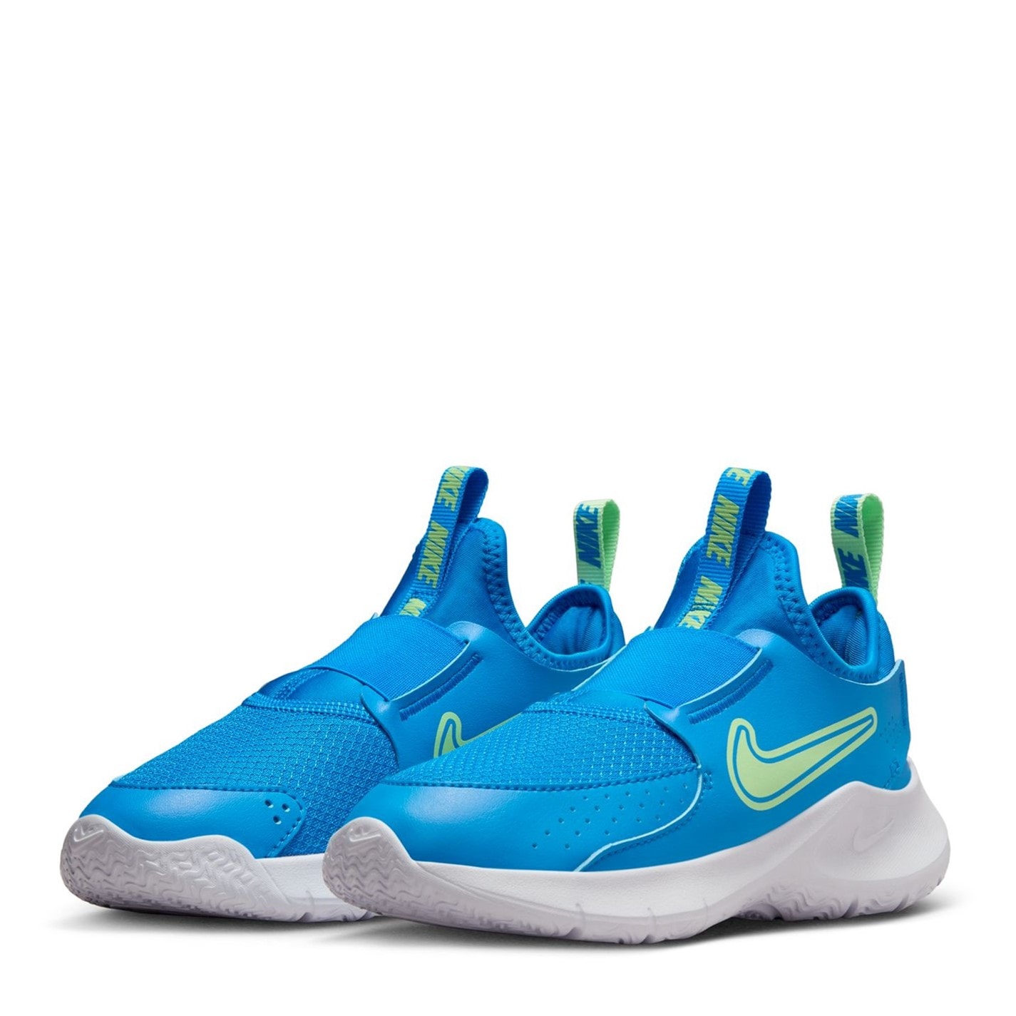 Nike Flex Runner 3 Little Shoes pentru Copii albastru verde