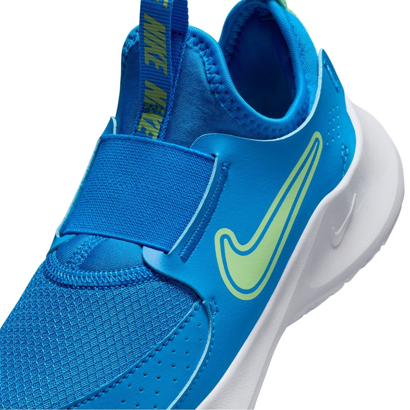 Nike Flex Runner 3 Little Shoes pentru Copii albastru verde