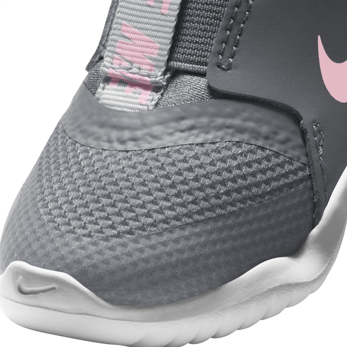 Nike Flex Runner Shoes pentru fete pentru Bebelusi gri roz