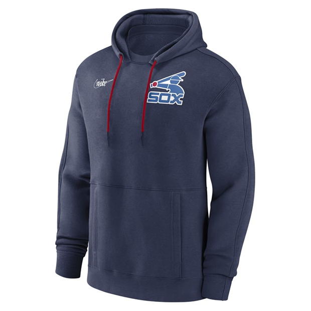 Nike MLBLogoHoodie pentru barbati albastru bleumarin sp rosu