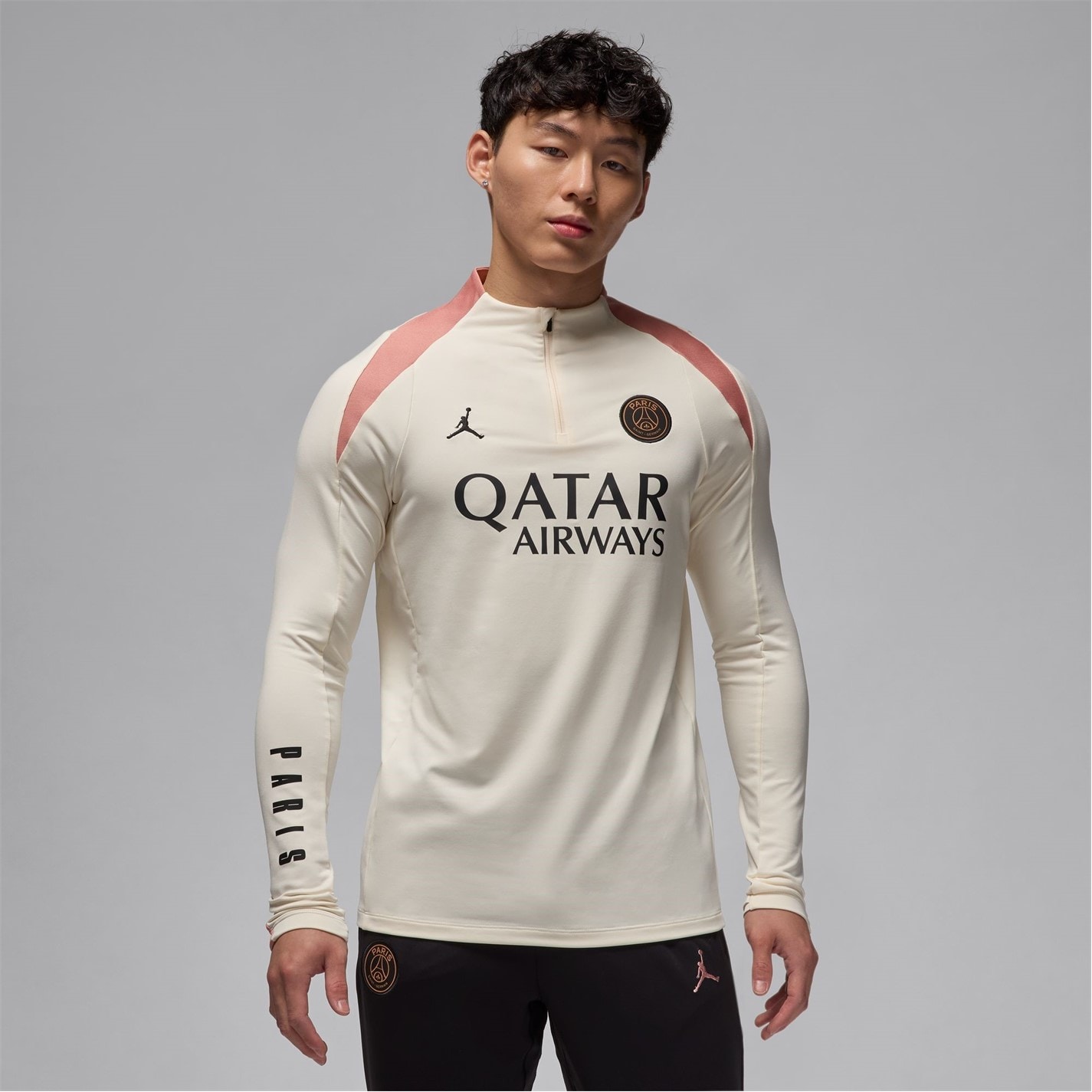 Nike Paris Saint Germain Strike Third Drill Top 2024 2025 pentru adulti bej