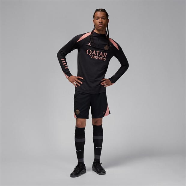 Nike Paris Saint Germain Strike Third Drill Top 2024 2025 pentru adulti negru