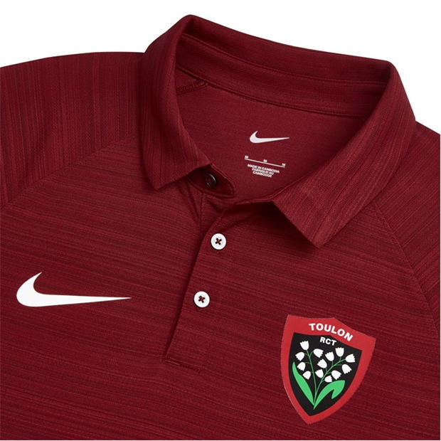 Tricouri Polo Nike RC Toulon antrenament 2024 2025 pentru adulti rosu