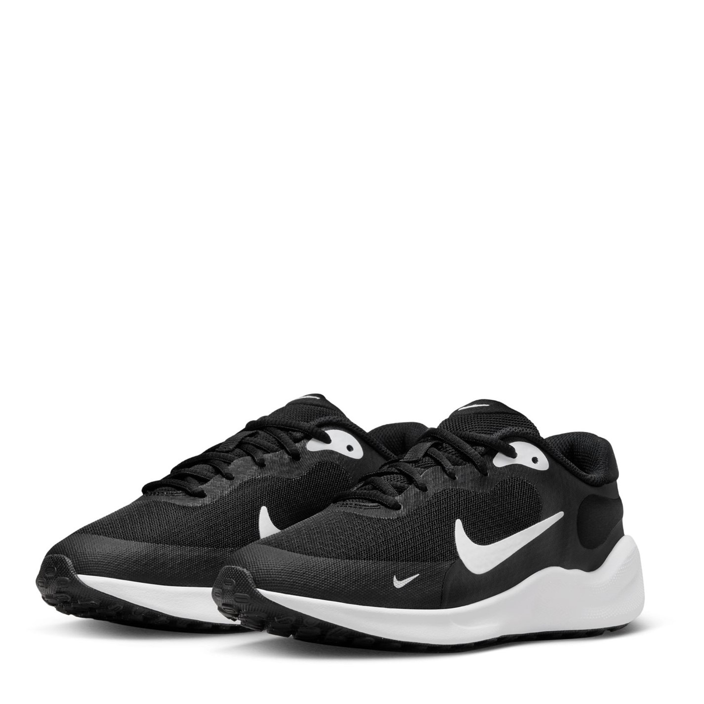 Nike REVOLUTION 7 (GS) negru alb