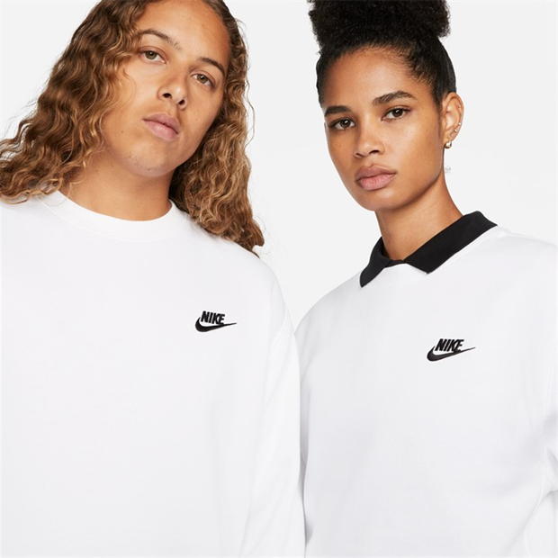 Nike Sportswear Club Crew alb negru