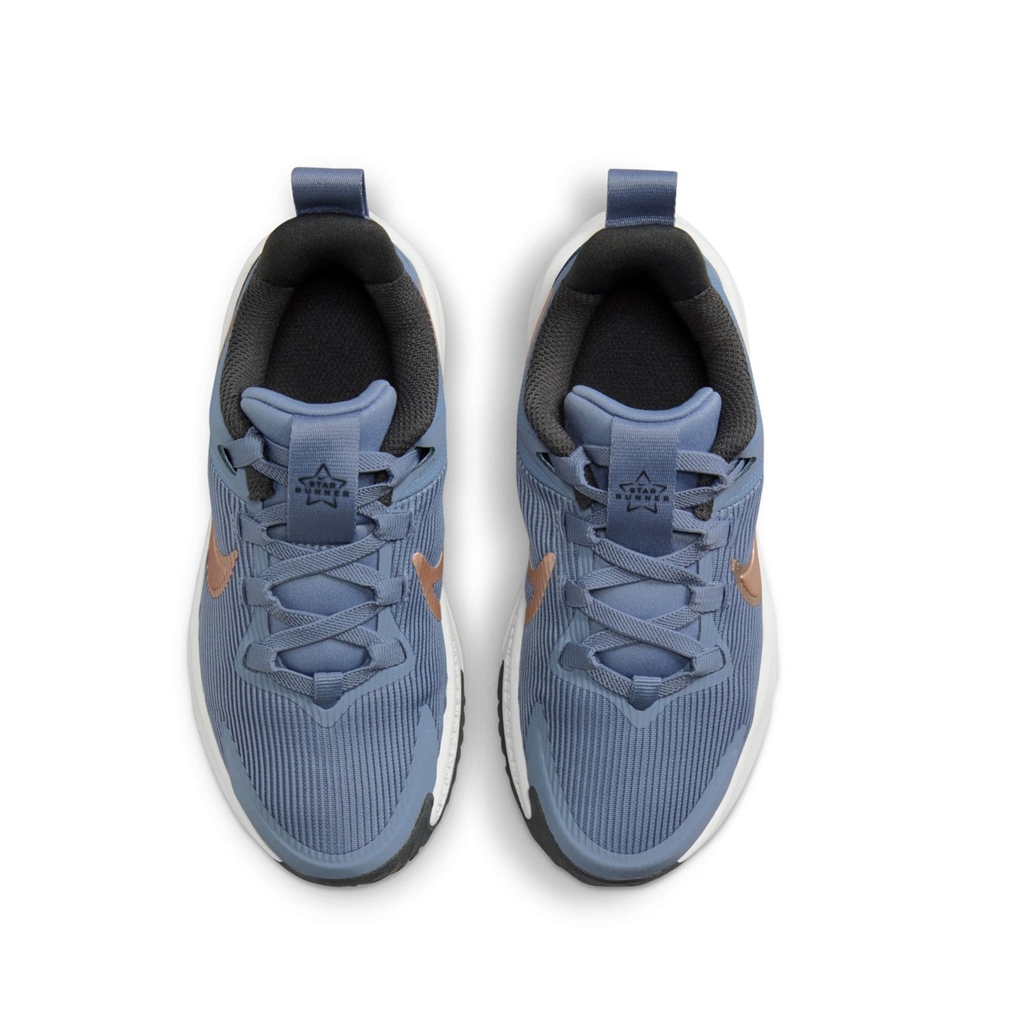 Nike Star Runner 4 Little Shoes pentru Copii gri roz