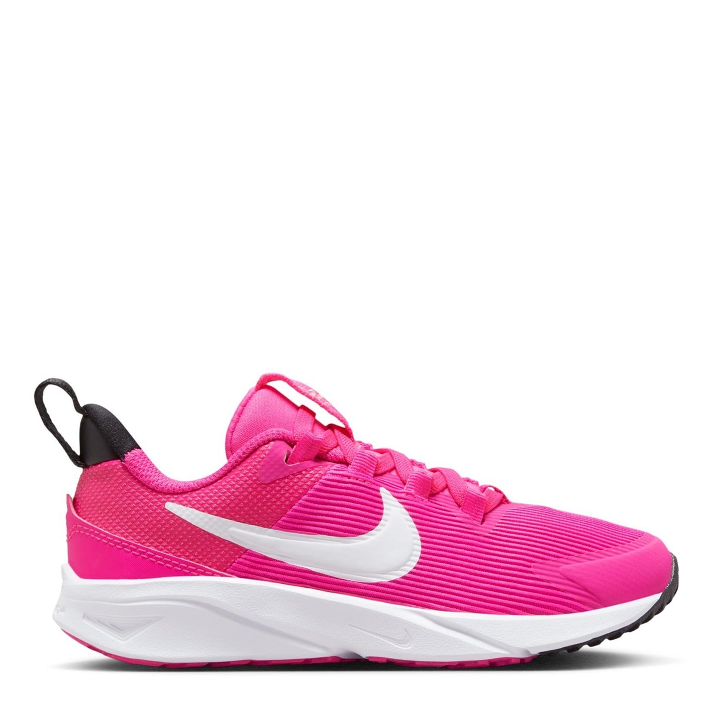 Nike Star Runner 4 Little Shoes pentru Copii roz alb