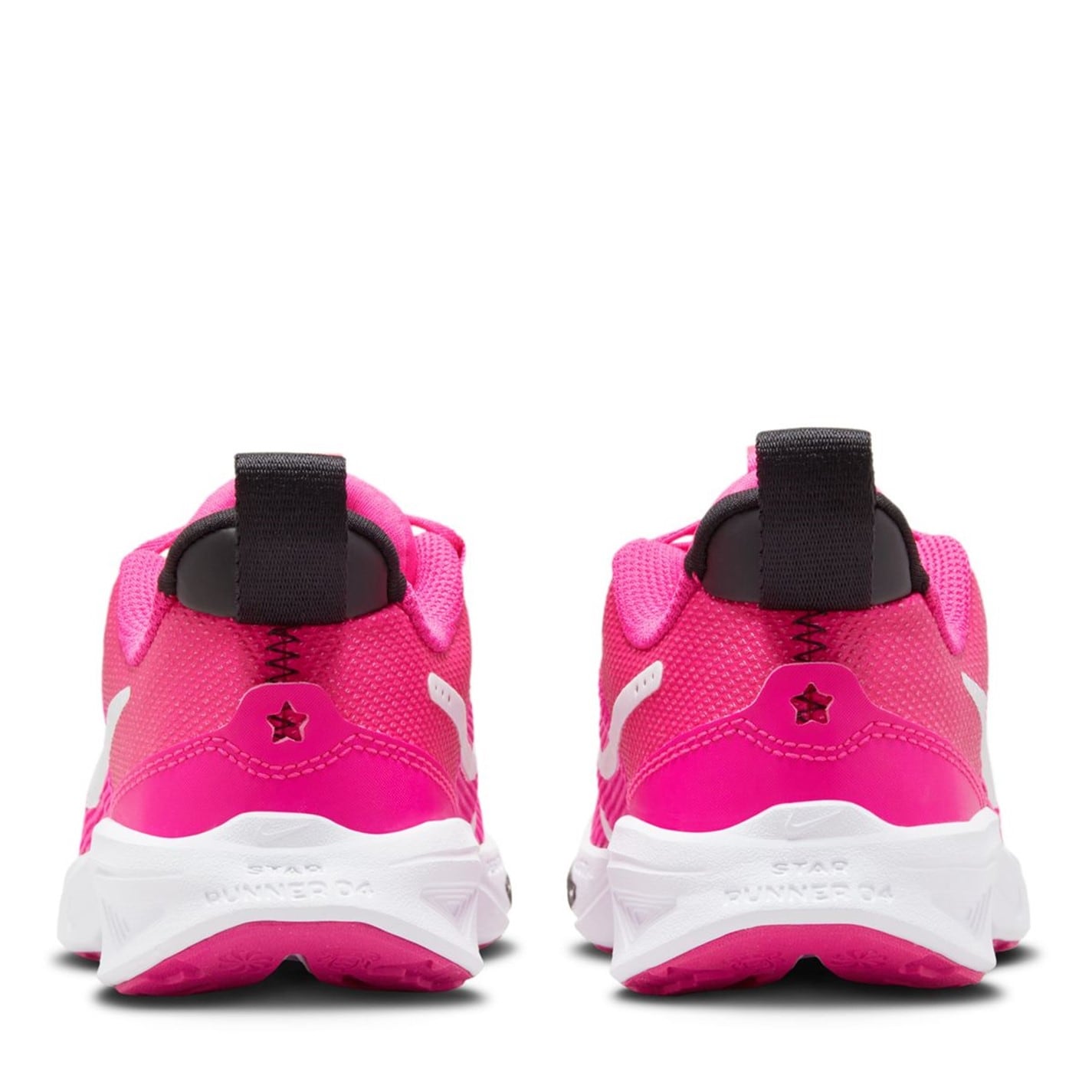 Nike Star Runner 4 Little Shoes pentru Copii roz alb