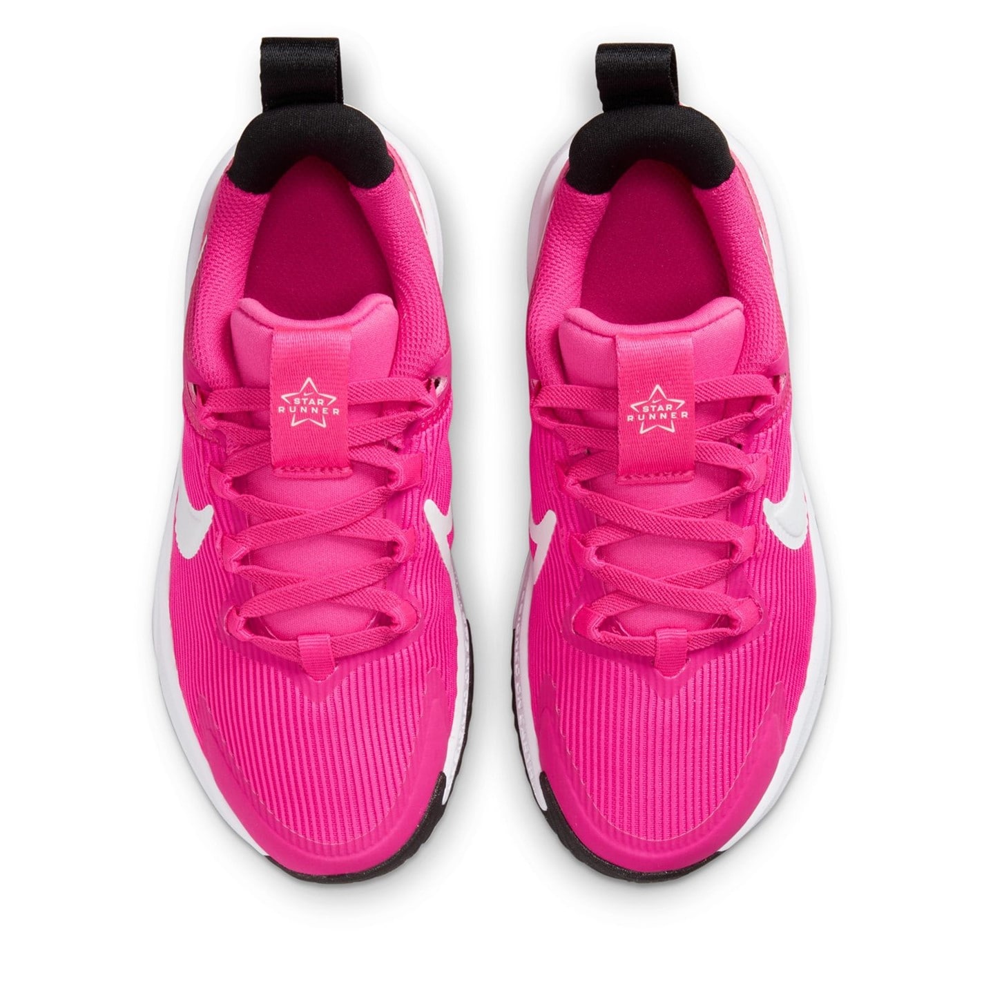 Nike Star Runner 4 Little Shoes pentru Copii roz alb