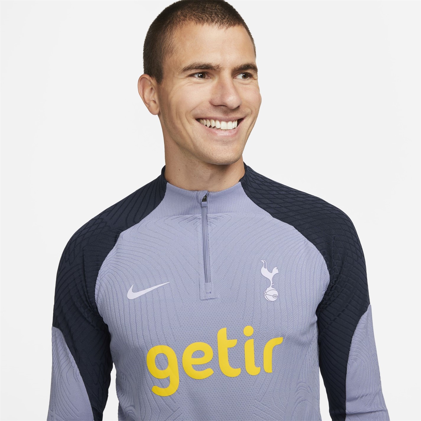 Nike Tottenham Hotspur Strike Elite Quarter cu fermoar 2023 2024 pentru adulti mov albastru