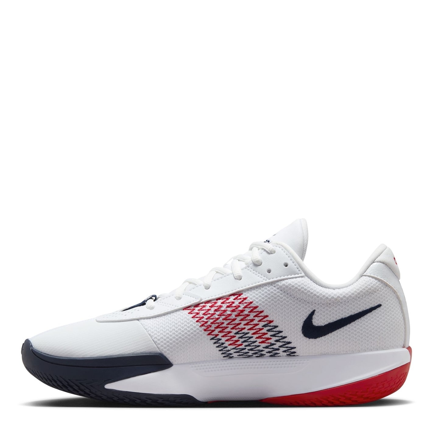 Nike ZOOM G.T. CUT ACADEMY alb bleumarin rosu