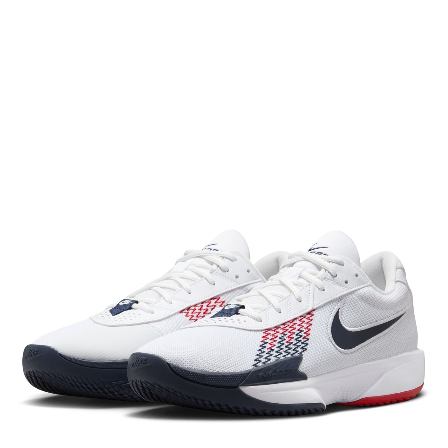 Nike ZOOM G.T. CUT ACADEMY alb bleumarin rosu